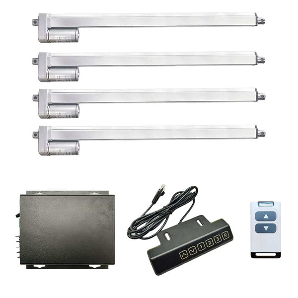 12V 24V 2000N Linear Actuator One-Control-Four Synchronous Control Kit