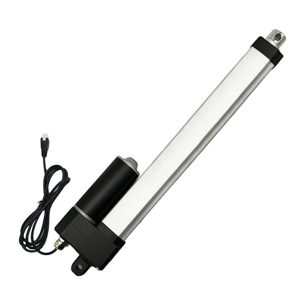 400MM IP67 Waterproof & Quiet Linear Actuator Built-in Hall Effect Sensor