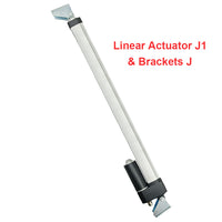 20 Inch 500MM IP67 Waterproof & Quiet Linear Actuator Built-in Hall Effect Sensor (Model 0041942-1)