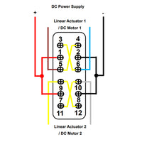 4 Push Button Momentary Control Switch Handheld Controller Wiring Diagram