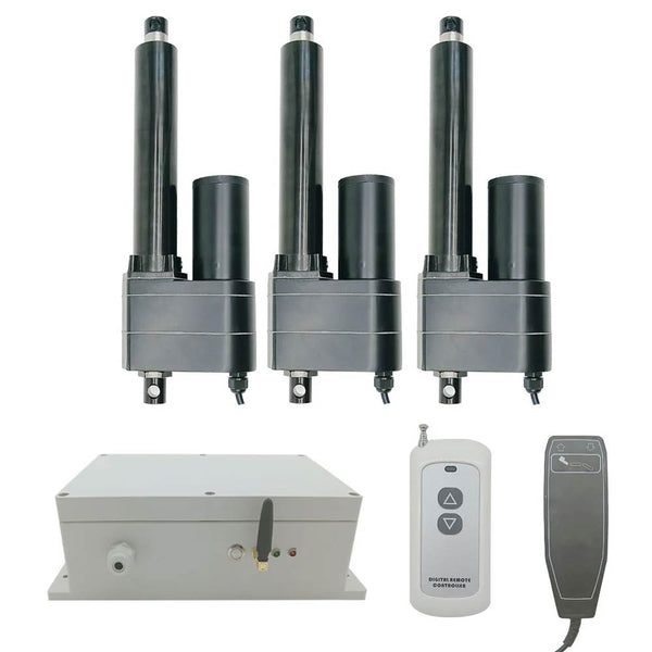 50MM-600MM Heavy Duty Linear Actuator C One-Control-Three Synchronous Control Kit