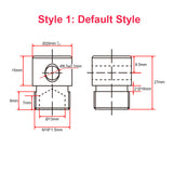 12V 24V 2000N Linear Actuator A One-Control-Two Synchronous Control Kit (Model 0043049)