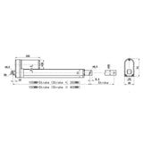 12V 24V 2000N Linear Actuator A One-Control-Two Synchronous Control Kit (Model 0043049)