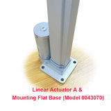 0.4 Inch 10MM Linear Actuator Built-in Hall Effect Sensor for Synchronization Motion (Model 0041631-1)