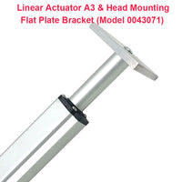 24 Inches 600MM 12V 24V Electric Linear Actuator Adjustable Stroke Max Thrust 450 lbs 2000N 200Kgs (Model 0041700)