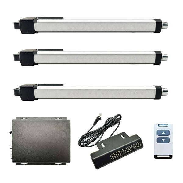 Quiet & Waterproof Linear Actuator One-Control-Three Synchronous Control Kit (Model 0043066)