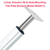 18 Inch 450MM Stainless Steel Linear Actuator - Corrosion Resistant for Industrial & Outdoor Use (Model 0041524-6)