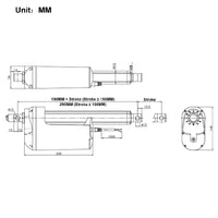 12V 24V High Performance Linear Actuator F One-Control-Four Synchronous Control Kit (Model 0043056)